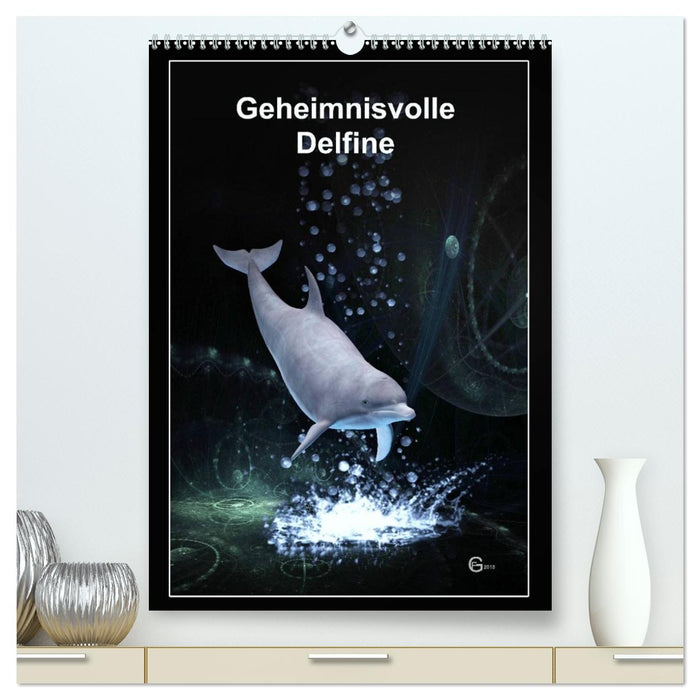 Geheimnisvolle Delfine (CALVENDO Premium Wandkalender 2026)