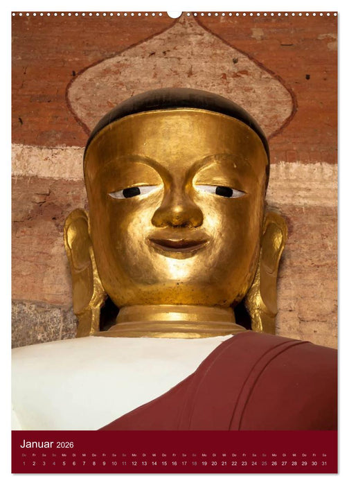 MYANMAR SPIRITUELL 2026 (CALVENDO Premium Wandkalender 2026)