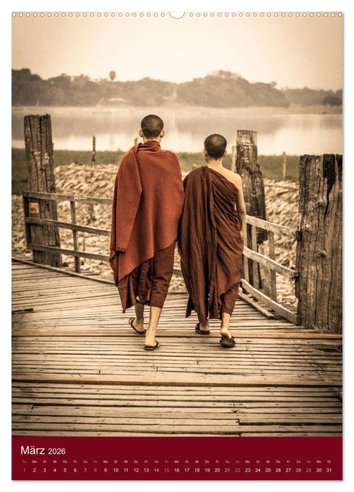 MYANMAR SPIRITUELL 2026 (CALVENDO Premium Wandkalender 2026)
