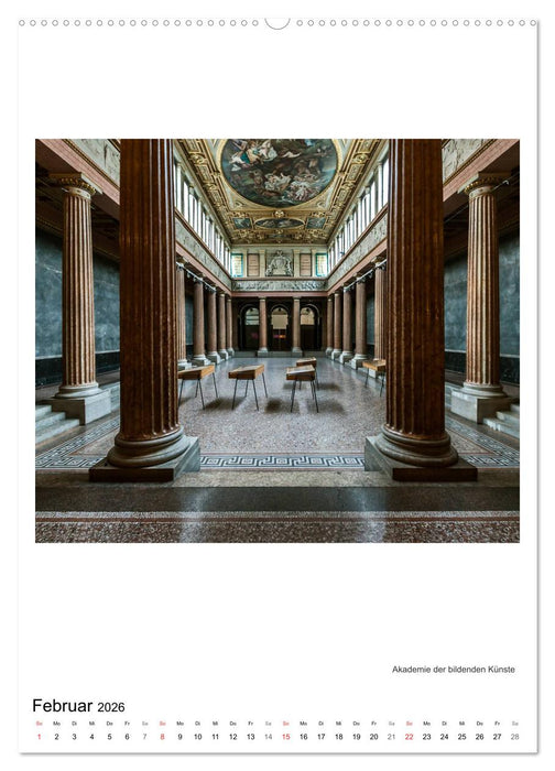 Raumperspektiven (CALVENDO Premium Wandkalender 2026)