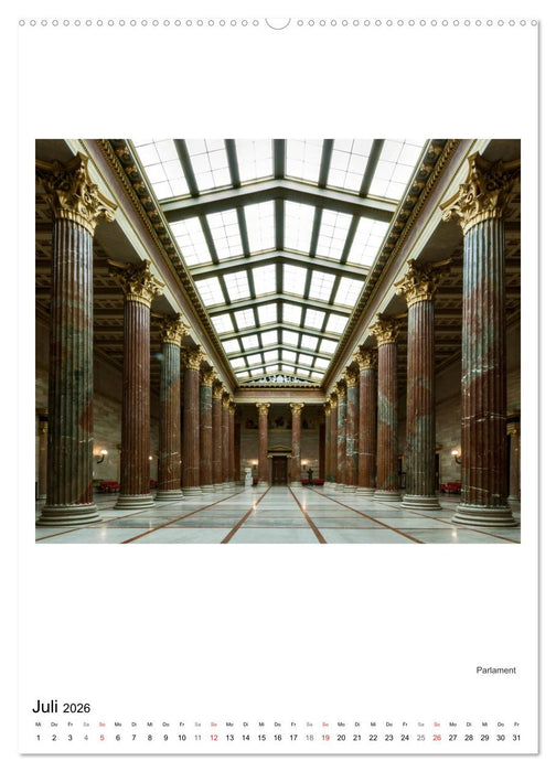 Raumperspektiven (CALVENDO Premium Wandkalender 2026)