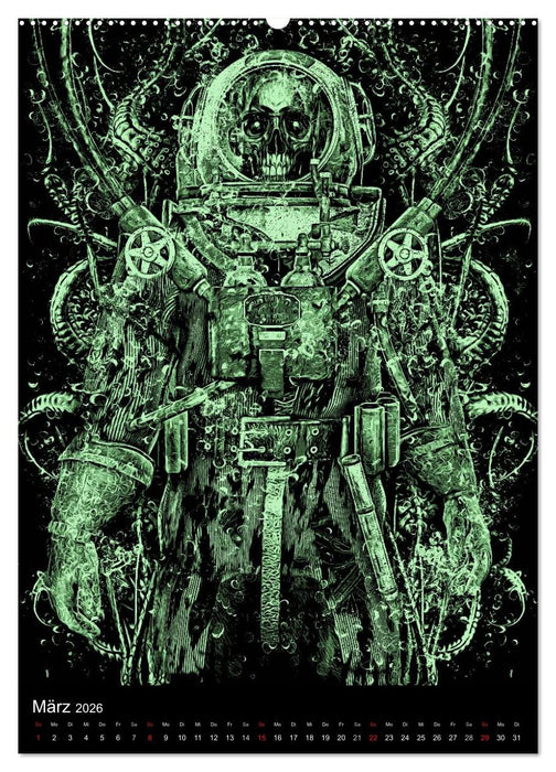 BLOODBOY/DARK ILLUSTRATION (CALVENDO Wandkalender 2026)