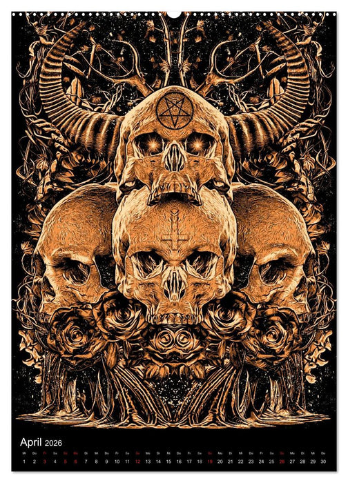 BLOODBOY/DARK ILLUSTRATION (CALVENDO Wandkalender 2026)