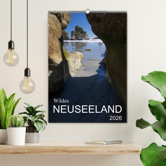 Wildes Neuseeland (CALVENDO Wandkalender 2026)