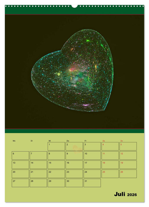 Ganz viel Herz (CALVENDO Premium Wandkalender 2026)