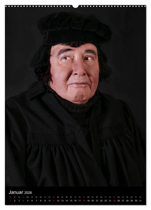 Schönheit im Alter - Zu Besuch bei den alten Meistern (CALVENDO Premium Wandkalender 2026)