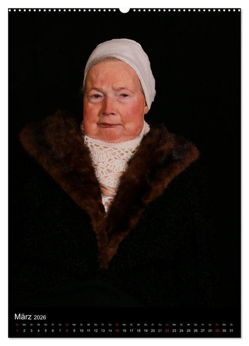 Schönheit im Alter - Zu Besuch bei den alten Meistern (CALVENDO Premium Wandkalender 2026)
