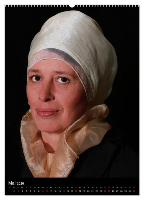 Schönheit im Alter - Zu Besuch bei den alten Meistern (CALVENDO Premium Wandkalender 2026)