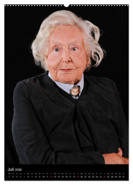 Schönheit im Alter - Zu Besuch bei den alten Meistern (CALVENDO Premium Wandkalender 2026)