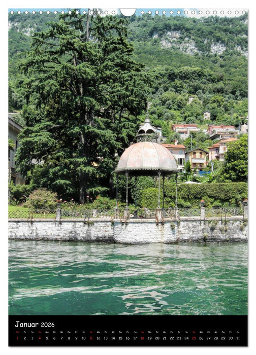 Lago di Como Ansichten 2026 (CALVENDO Wandkalender 2026)