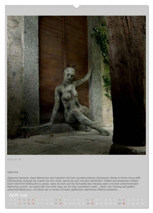 Verwandelte Frauen - Bodypainting-Metamorphosen nach Ovid (CALVENDO Wandkalender 2026)