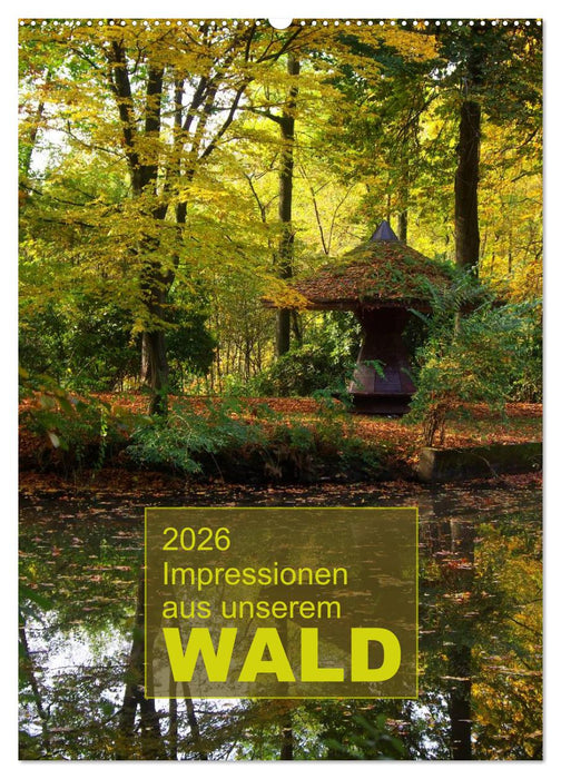 Impressionen aus unserem Wald (CALVENDO Wandkalender 2026)