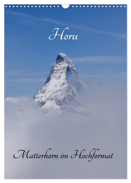 Horu Matterhorn im Hochformat (CALVENDO Wandkalender 2026)