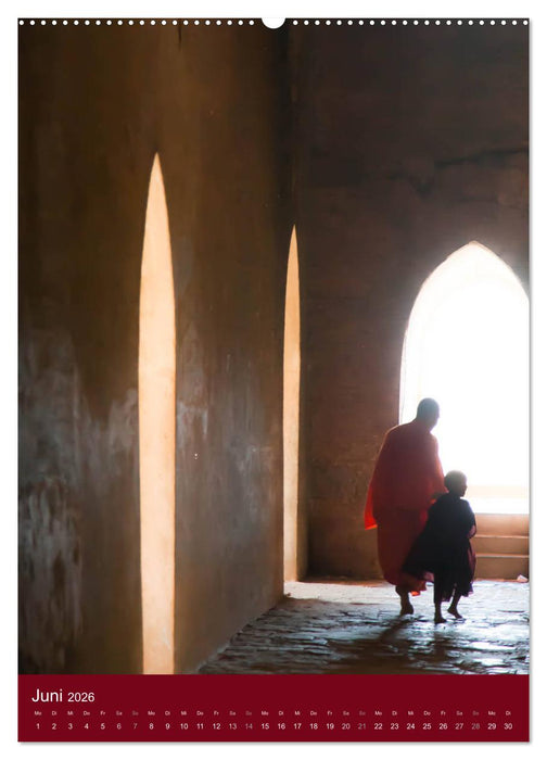 MYANMAR SPIRITUELL 2026 (CALVENDO Wandkalender 2026)