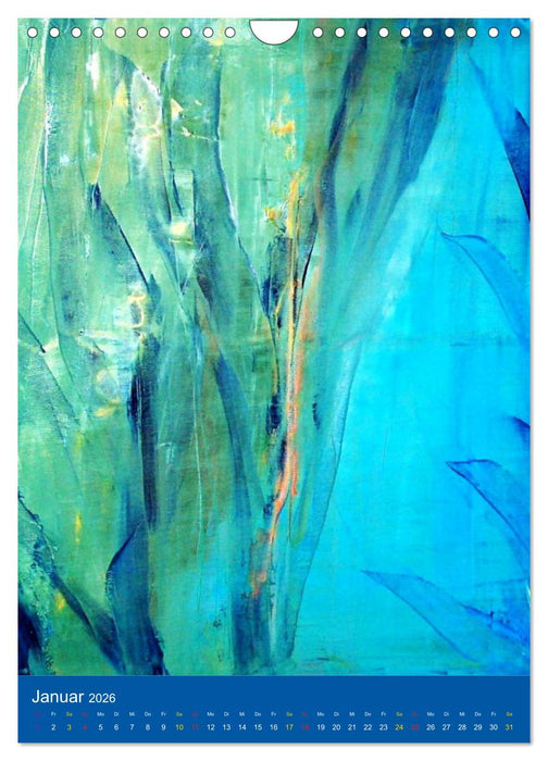 Kunstkalender Farbenglück 2026 (CALVENDO Wandkalender 2026)