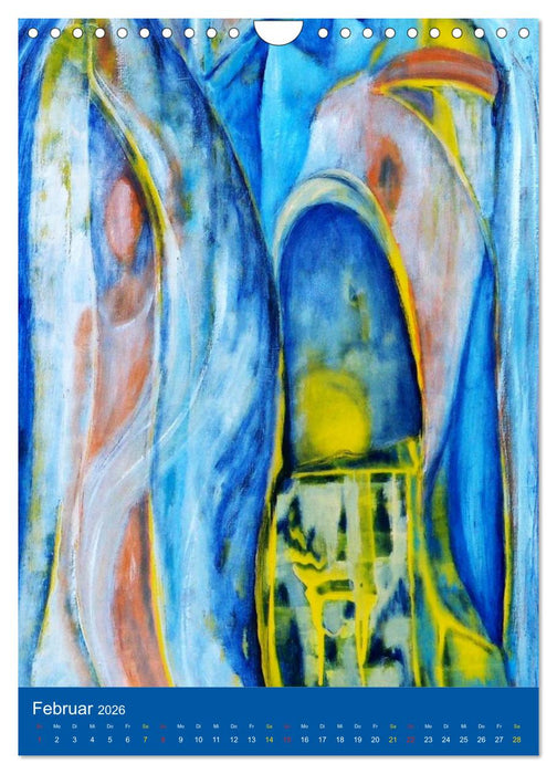 Kunstkalender Farbenglück 2026 (CALVENDO Wandkalender 2026)