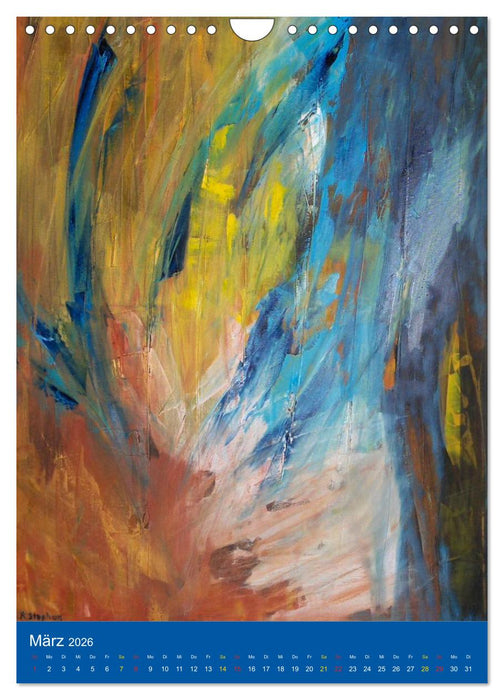 Kunstkalender Farbenglück 2026 (CALVENDO Wandkalender 2026)