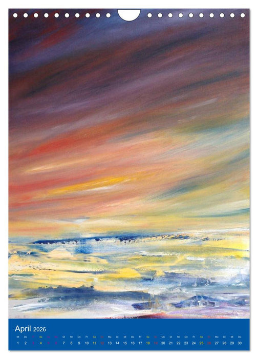 Kunstkalender Farbenglück 2026 (CALVENDO Wandkalender 2026)