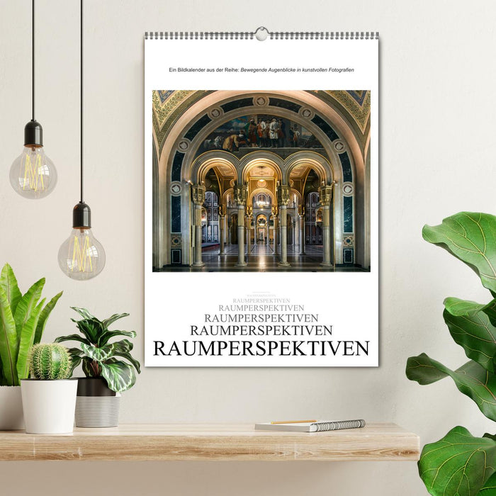 Raumperspektiven (CALVENDO Wandkalender 2026)