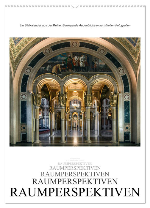 Raumperspektiven (CALVENDO Wandkalender 2026)