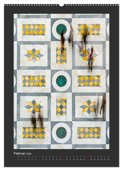 Plakative Architektur (CALVENDO Premium Wandkalender 2026)