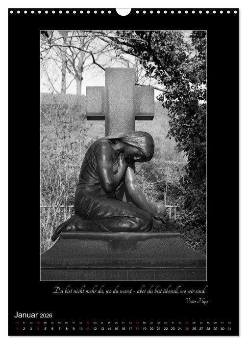 Südfriedhof Leipzig (CALVENDO Wandkalender 2026)