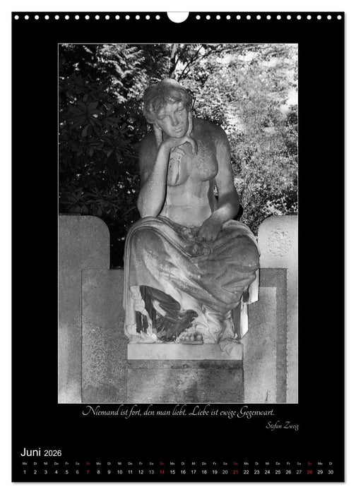 Südfriedhof Leipzig (CALVENDO Wandkalender 2026)