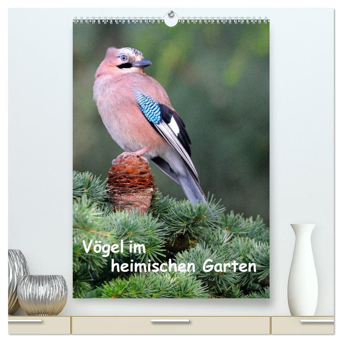 Vögel im heimischen Garten (CALVENDO Premium Wandkalender 2026)