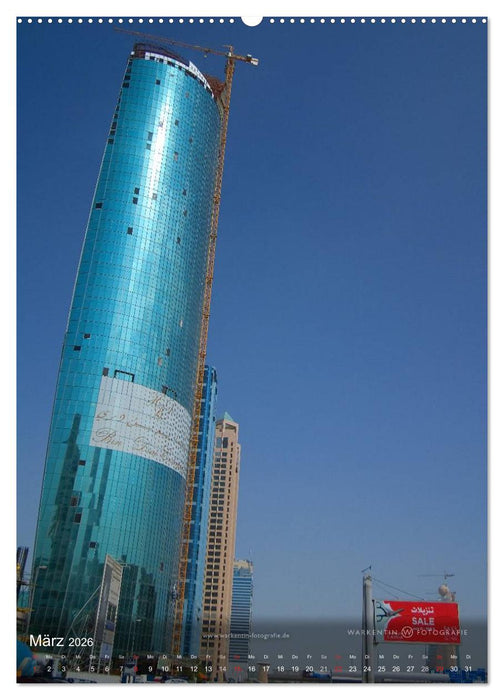 Grenzenloses Dubai (CALVENDO Premium Wandkalender 2026)