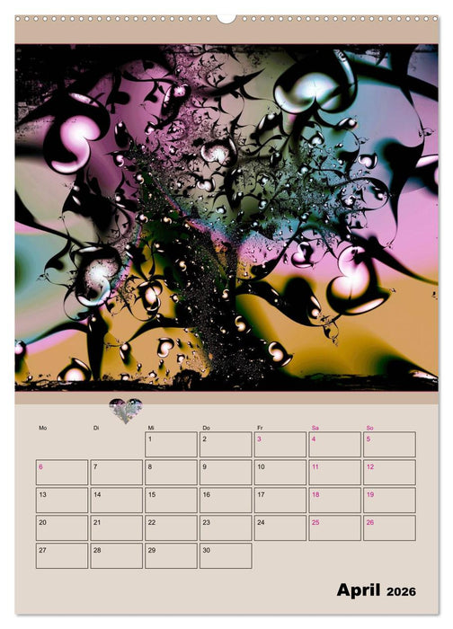 Ganz viel Herz (CALVENDO Wandkalender 2026)