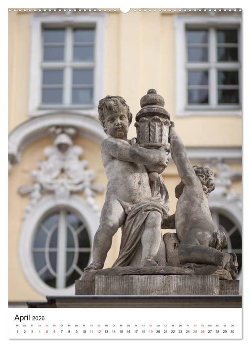 Dresden - Beeindruckende Architektur (CALVENDO Premium Wandkalender 2026)