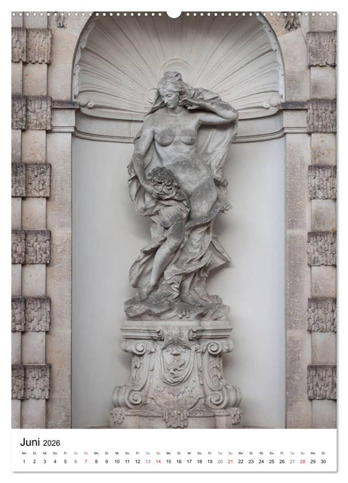 Dresden - Beeindruckende Architektur (CALVENDO Premium Wandkalender 2026)