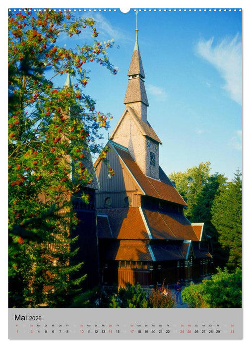 Der Harz und seine Sehenswürdigkeiten (CALVENDO Premium Wandkalender 2026)
