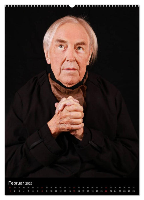 Schönheit im Alter - Zu Besuch bei den alten Meistern (CALVENDO Wandkalender 2026)