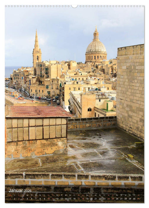 Unterwegs in Malta (CALVENDO Premium Wandkalender 2026)