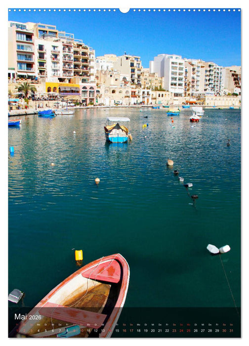Unterwegs in Malta (CALVENDO Premium Wandkalender 2026)