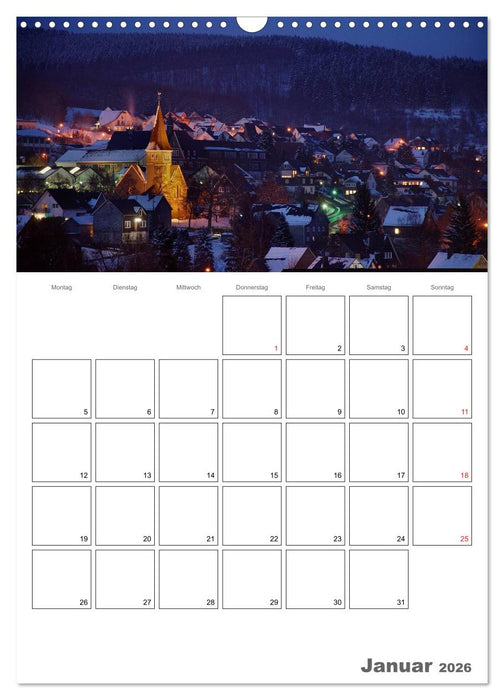 Das Siegerland (CALVENDO Wandkalender 2026)