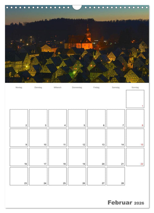 Das Siegerland (CALVENDO Wandkalender 2026)