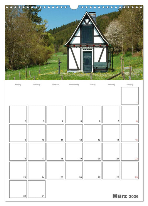 Das Siegerland (CALVENDO Wandkalender 2026)