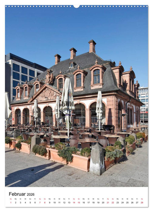 Frankfurt am Main vom Frankfurter Taxifahrer Petrus Bodenstaff (CALVENDO Wandkalender 2026)