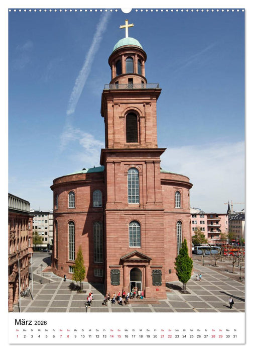 Frankfurt am Main vom Frankfurter Taxifahrer Petrus Bodenstaff (CALVENDO Wandkalender 2026)