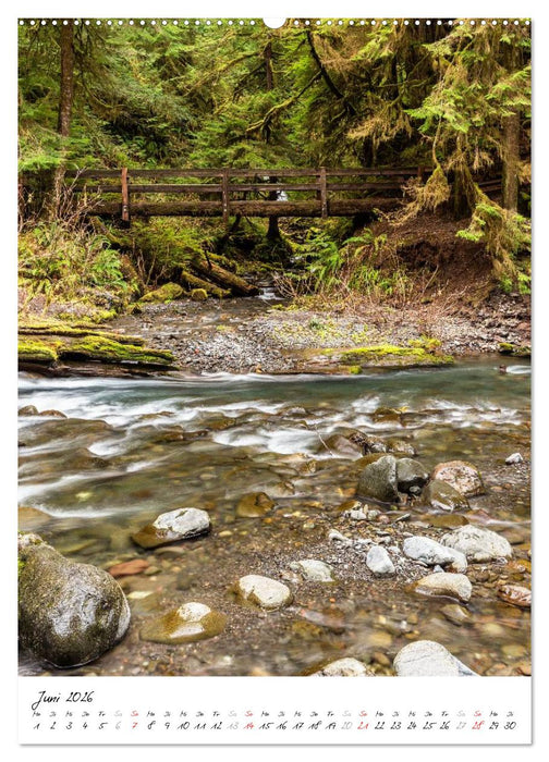 Weltnaturerbe Olympic National Park (CALVENDO Wandkalender 2026)