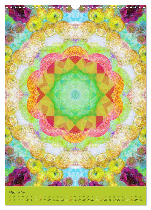 MANDALAS der Natur (CALVENDO Wandkalender 2026)