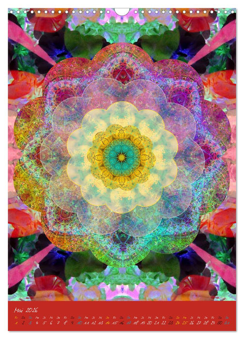 MANDALAS der Natur (CALVENDO Wandkalender 2026)