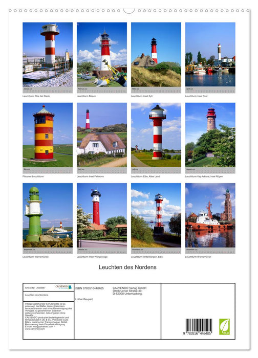 Leuchten des Nordens (CALVENDO Premium Wandkalender 2026)