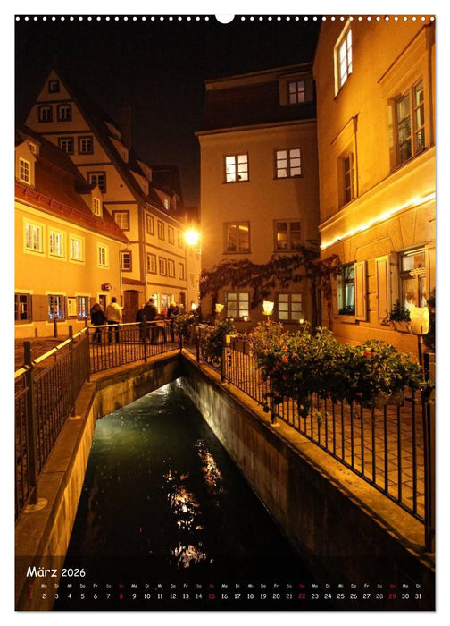 Schwabenmetropole Augsburg (CALVENDO Wandkalender 2026)