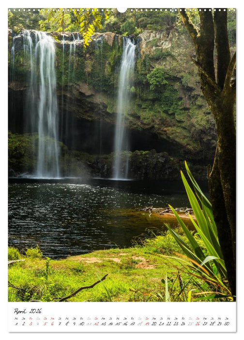 Faszination Wasserfall (CALVENDO Premium Wandkalender 2026)