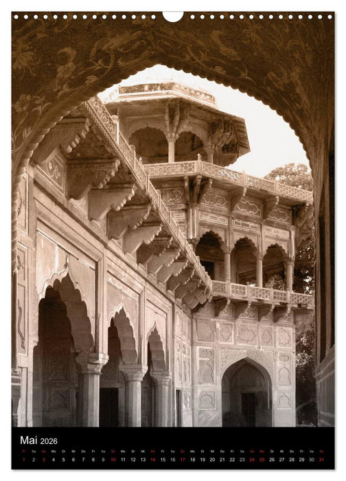Taj Mahal - Monument der Liebe (CALVENDO Wandkalender 2026)