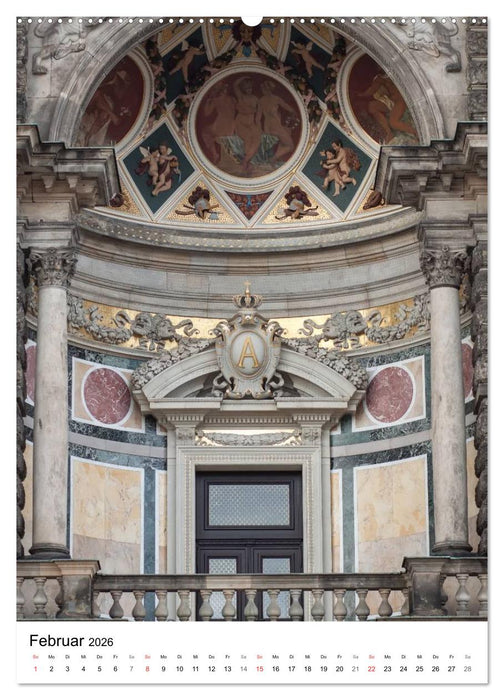 Dresden - Beeindruckende Architektur (CALVENDO Wandkalender 2026)