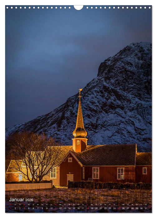 Mystische Lofoten (CALVENDO Wandkalender 2026)